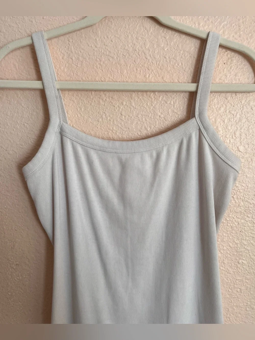 Wild Fable White Ribbed Mini Dress - Picture 4 of 9